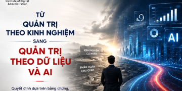 Từ quản trị theo kinh nghiệm sang quản trị theo dữ liệu và AI
